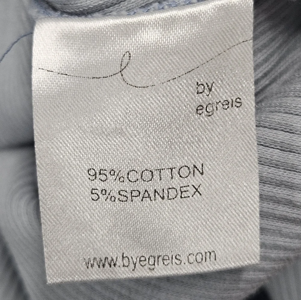 By Egreis Thermal Waffle Knit Pullover Top Size XXL Wide Boatneck Curved Hem
